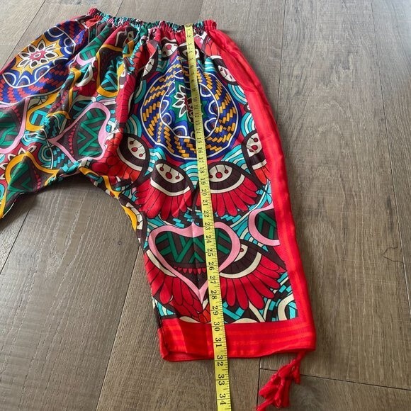 BOHO Casual Women's Pants Hippie Drawstring Pant Boho Yoga Baggy Harem Trouser - Picture 11 of 11